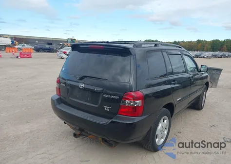2006 Toyota Highlander Limited V6 from USA, damaged, VIN JTEEP21A660171294